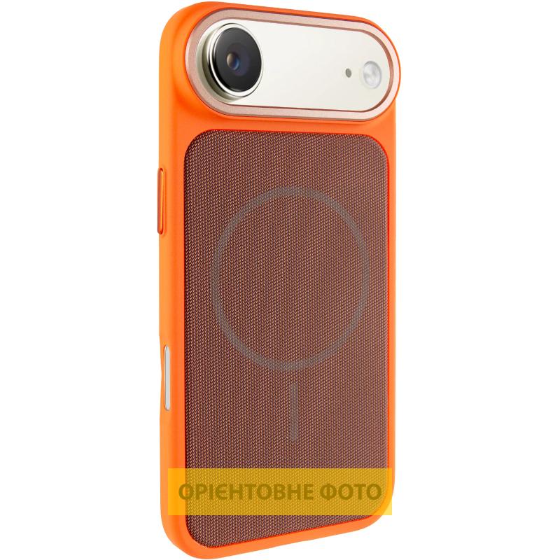 Чехол PC Textile Hybrid with Magnetic Fit для Apple iPhone 17 Air (6.5) на картинке №1