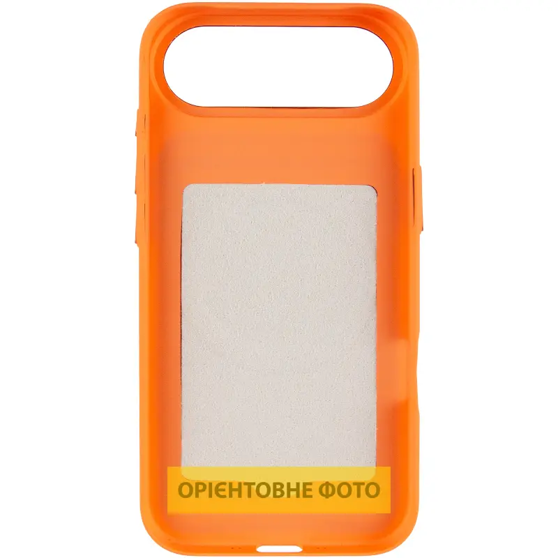 Чехол PC Textile Hybrid with Magnetic Fit для Apple iPhone 17 Air (6.5"), Orange / Brown 2, Ткань, купить оптом с доставкой