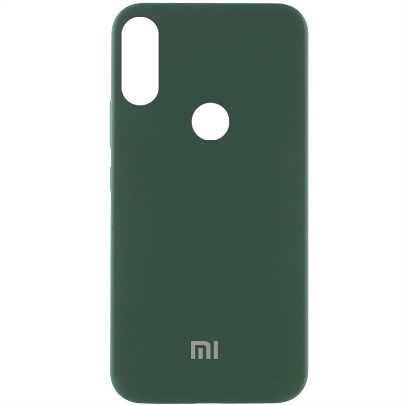 Чехол Silicone Cover Lakshmi (AAA) with Logo для Xiaomi Redmi Note 7 / Note 7 Pro / Note 7s, Зеленый / Cyprus Green, Силикон, купить оптом с доставкой