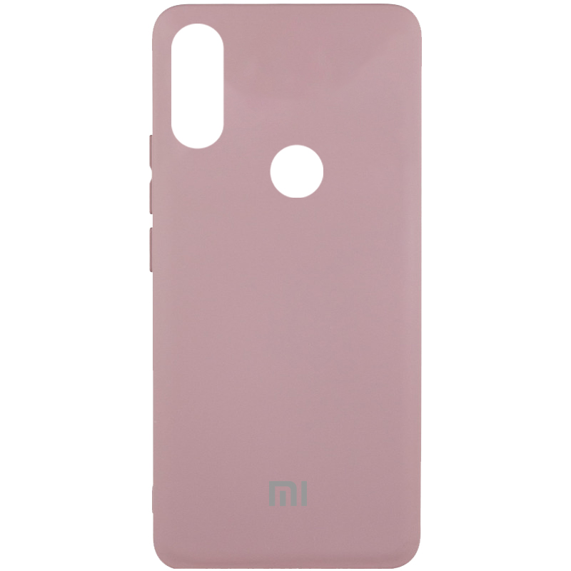 Чехол Silicone Cover Lakshmi (AAA) with Logo для Xiaomi Redmi Note 7 / Note 7 Pro / Note 7s, Розовый / Pink Sand, Силикон, купить оптом с доставкой