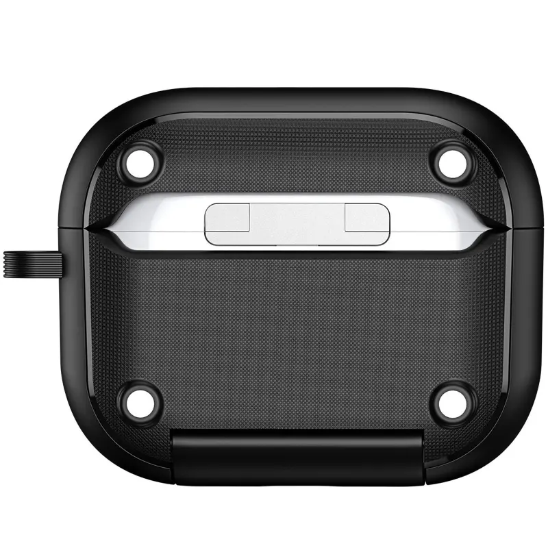 Ударопрочный футляр Dux Ducis Armor Series для AirPods Pro 3, Black 2, TPU+PC, купить оптом с доставкой