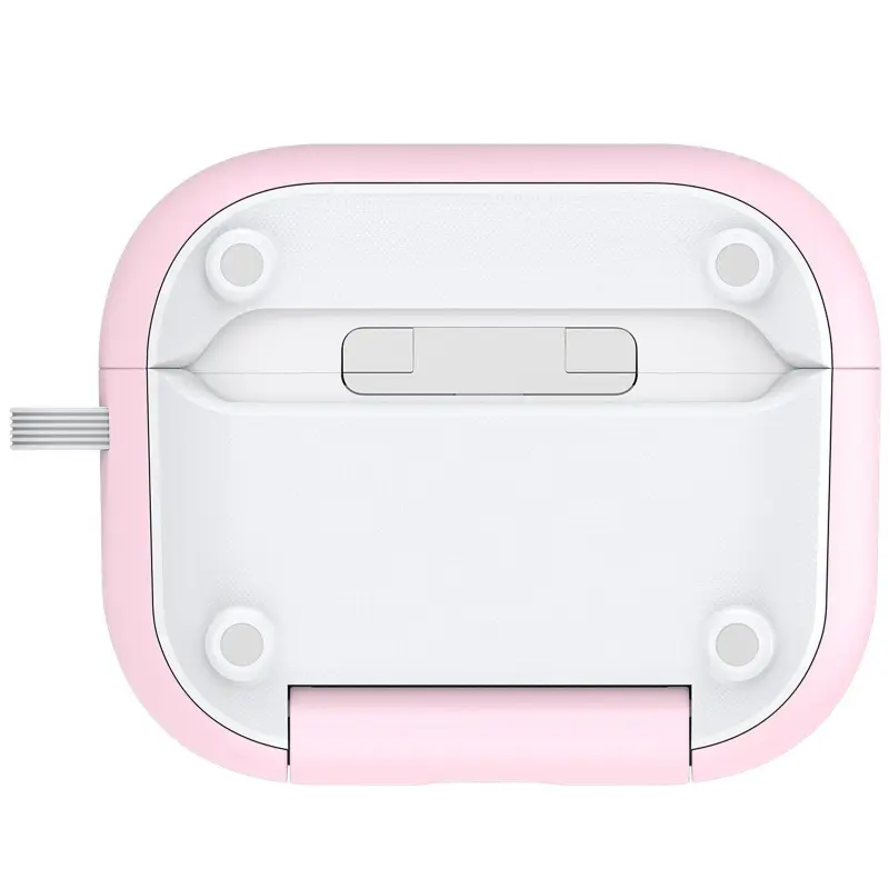 Ударопрочный футляр Dux Ducis Armor Series для AirPods Pro 3, White / Pink 1, TPU+PC, купить оптом с доставкой