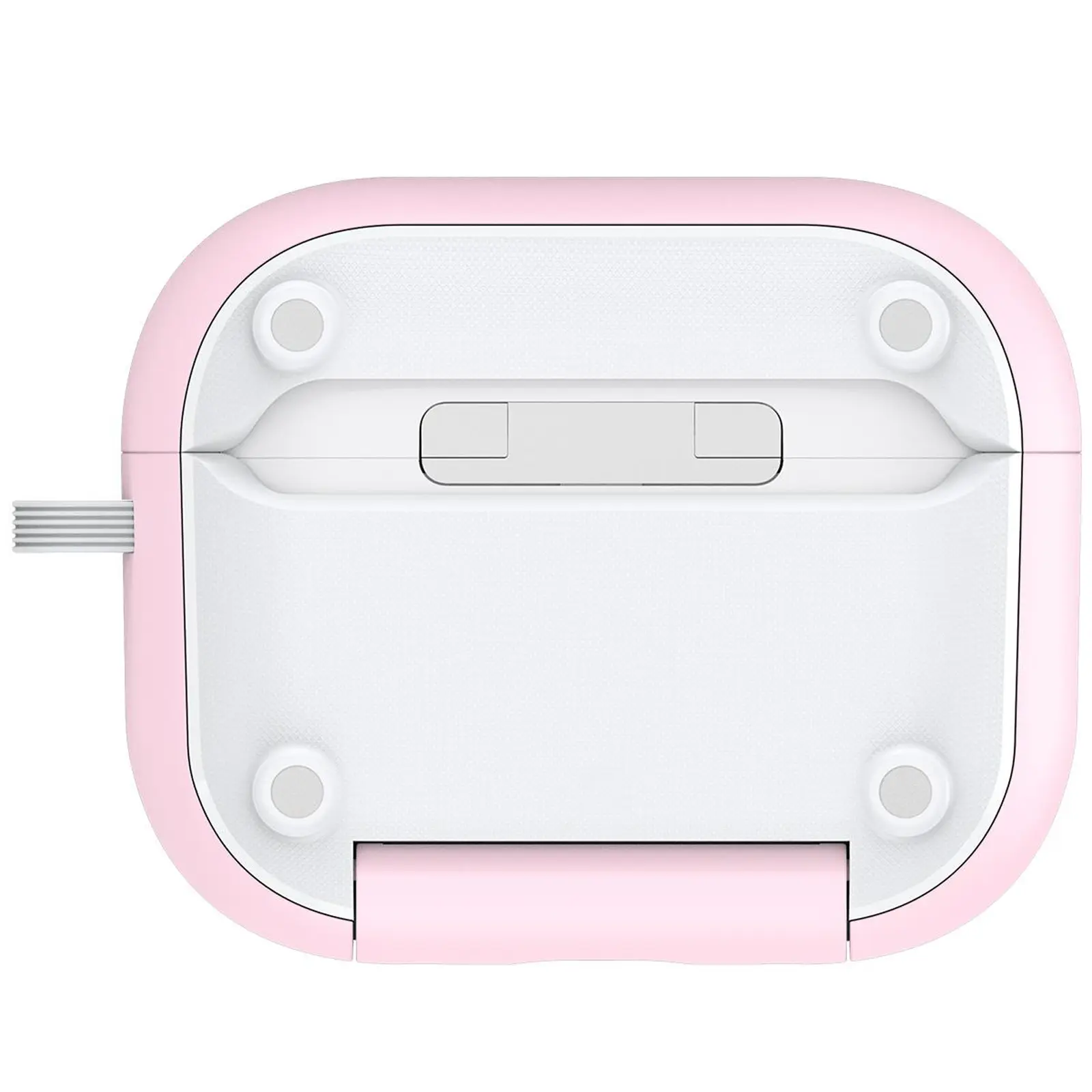 Ударопрочный футляр Dux Ducis Armor Series для AirPods Pro 3, White / Pink 1, TPU+PC, купить оптом с доставкой