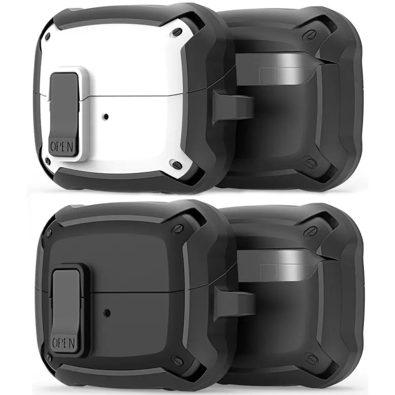 Ударопрочный футляр Dux Ducis Protective Case для Samsung Galaxy Buds 3 / 3 Pro, TPU+PC, купить оптом с доставкой