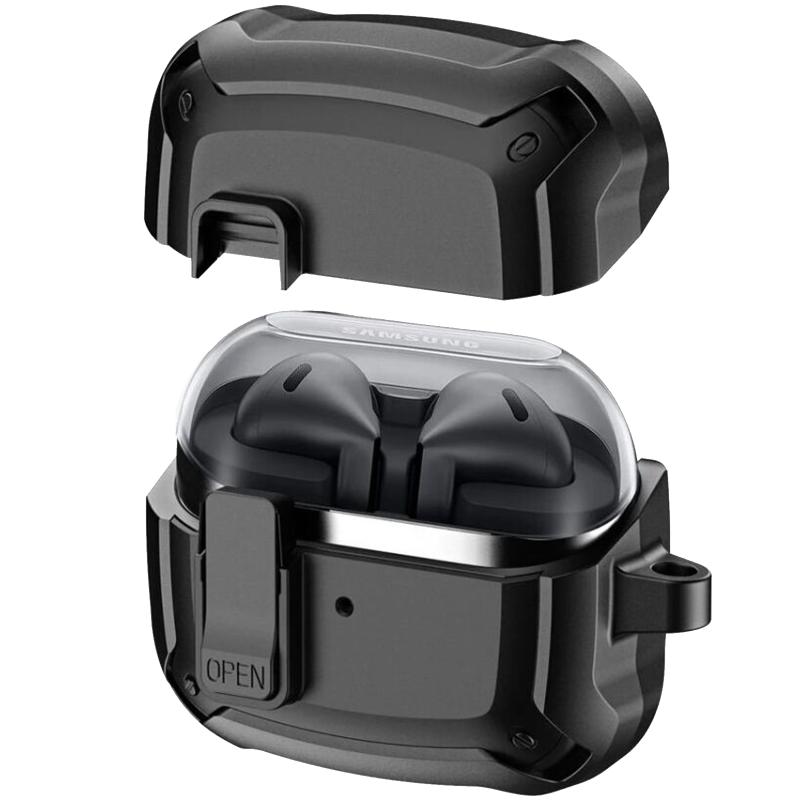 Ударопрочный футляр Dux Ducis Protective Case для Samsung Galaxy Buds 3 / 3 Pro на картинке №5