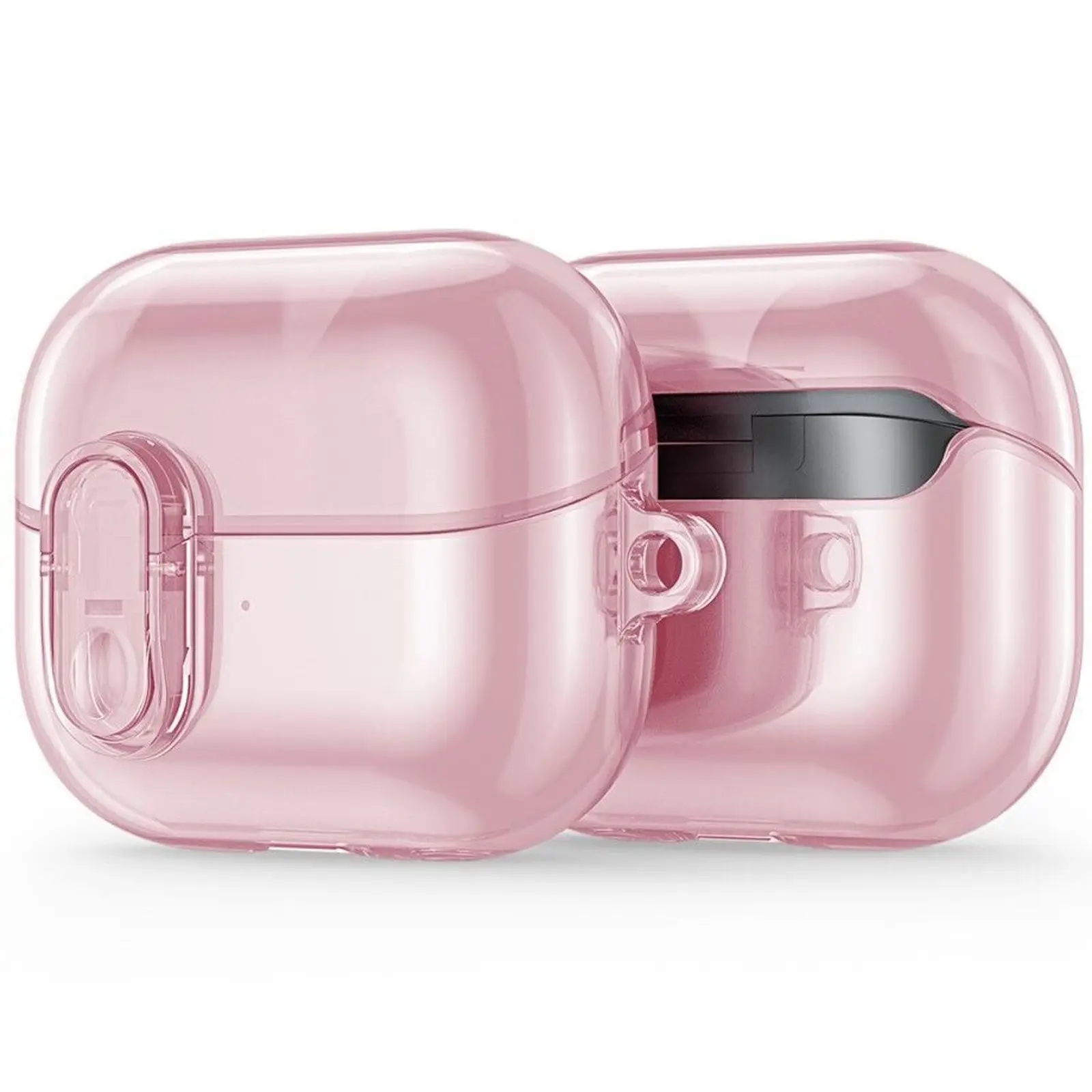 Ударопрочный футляр Dux Ducis Transparent Case для Samsung Galaxy Buds 3 / 3 Pro, Pink, TPU+PC, купить оптом с доставкой