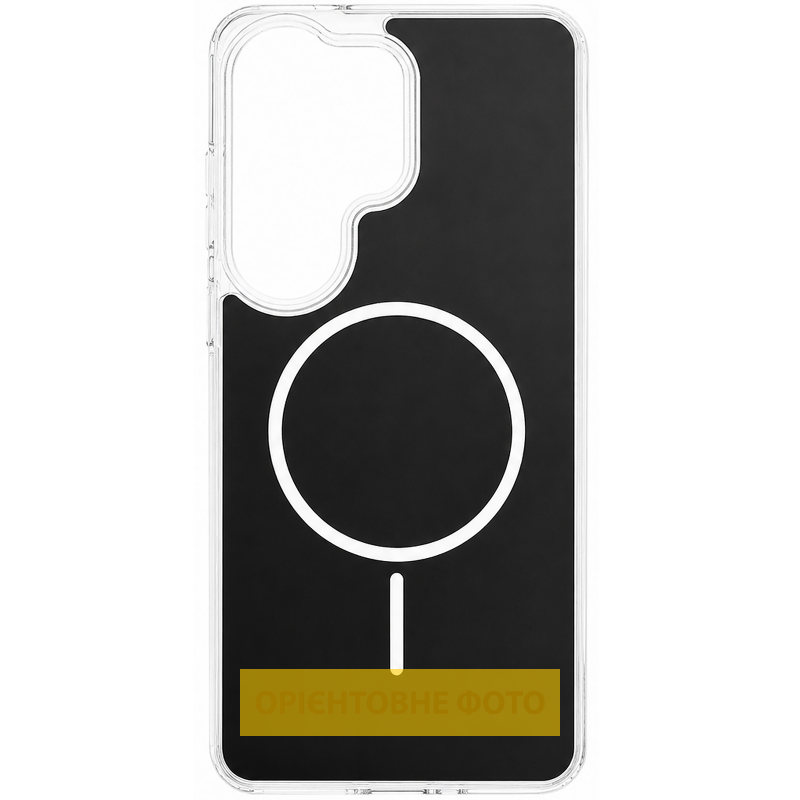 Чехол TPU+PC Nami with MagSafe для Samsung Galaxy S26, Black, TPU+PC, купить оптом с доставкой