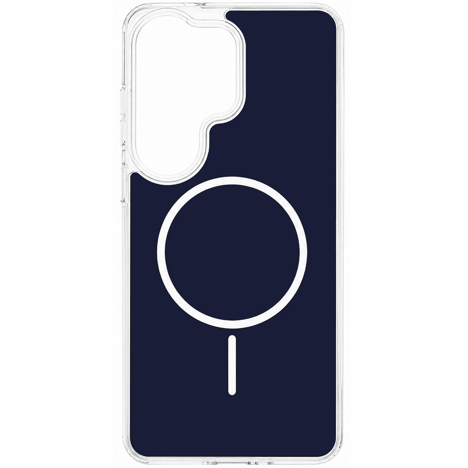 Чехол TPU+PC Nami with MagSafe для Samsung Galaxy S26 Ultra, Midnight Blue, TPU+PC, купить оптом с доставкой