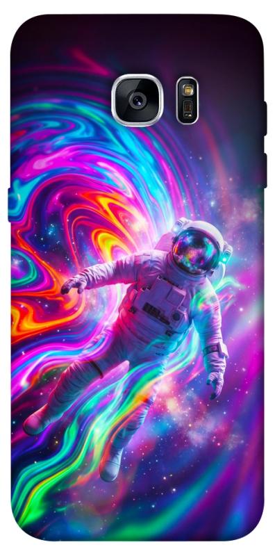 Чехол itsPrint Astronaut fly для Samsung G935F Galaxy S7 Edge, космос, купить оптом с доставкой