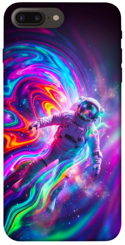 Чехол itsPrint Astronaut fly для Apple iPhone 7 plus / 8 plus (5.5"), космос, купить оптом с доставкой