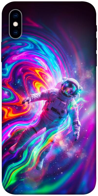 Чехол itsPrint Astronaut fly для Apple iPhone X (5.8"), космос, купить оптом с доставкой