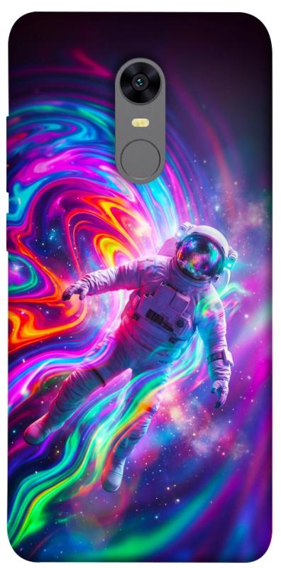 Чехол itsPrint Astronaut fly для Xiaomi Redmi 5 Plus / Redmi Note 5 (Single Camera), космос, купить оптом с доставкой