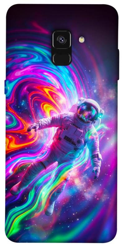 Чехол itsPrint Astronaut fly для Samsung A530 Galaxy A8 (2018), космос, купить оптом с доставкой