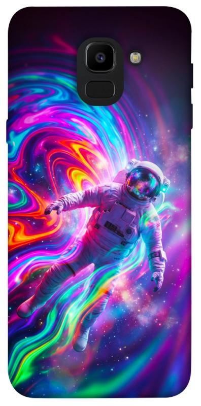 Чехол itsPrint Astronaut fly для Samsung J600F Galaxy J6 (2018), космос, купить оптом с доставкой