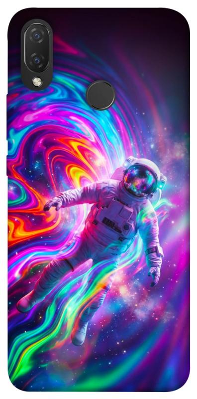 Чехол itsPrint Astronaut fly для Huawei P Smart+ (nova 3i), космос, купить оптом с доставкой