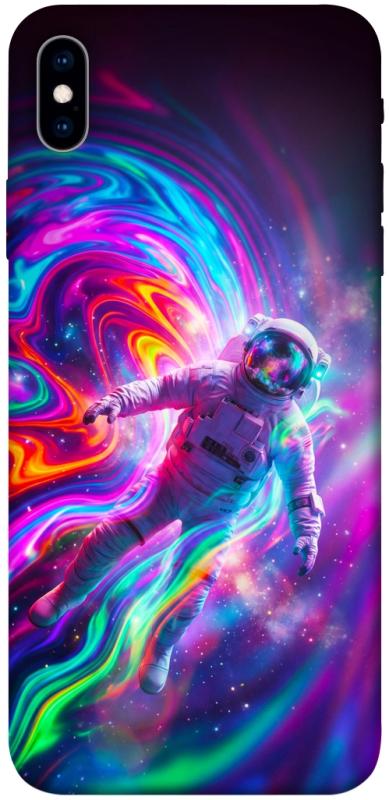 Чехол itsPrint Astronaut fly для Apple iPhone XS Max (6.5"), космос, купить оптом с доставкой