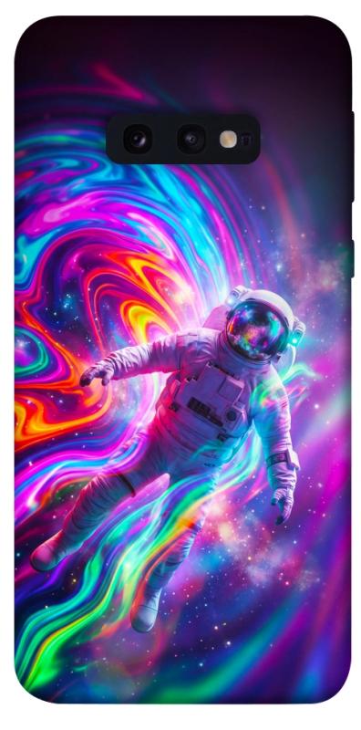 Чехол itsPrint Astronaut fly для Samsung Galaxy S10e, космос, купить оптом с доставкой