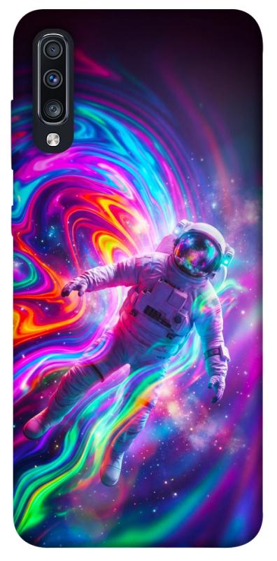 Чехол itsPrint Astronaut fly для Samsung Galaxy A70 (A705F), космос, купить оптом с доставкой