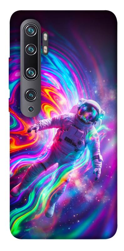 Чехол itsPrint Astronaut fly для Xiaomi Mi Note 10 / Note 10 Pro / Mi CC9 Pro, космос, купить оптом с доставкой
