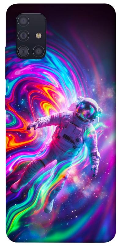 Чехол itsPrint Astronaut fly для Samsung Galaxy A51, космос, купить оптом с доставкой