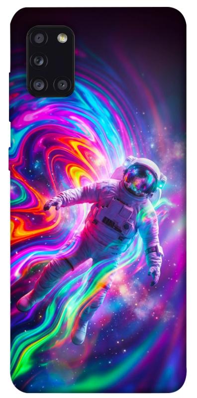 Чехол itsPrint Astronaut fly для Samsung Galaxy A31, космос, купить оптом с доставкой
