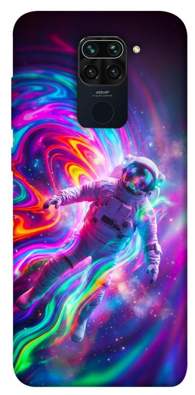 Чехол itsPrint Astronaut fly для Xiaomi Redmi Note 9 / Redmi 10X, космос, купить оптом с доставкой