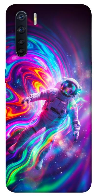 Чехол itsPrint Astronaut fly для Oppo A91, космос, купить оптом с доставкой