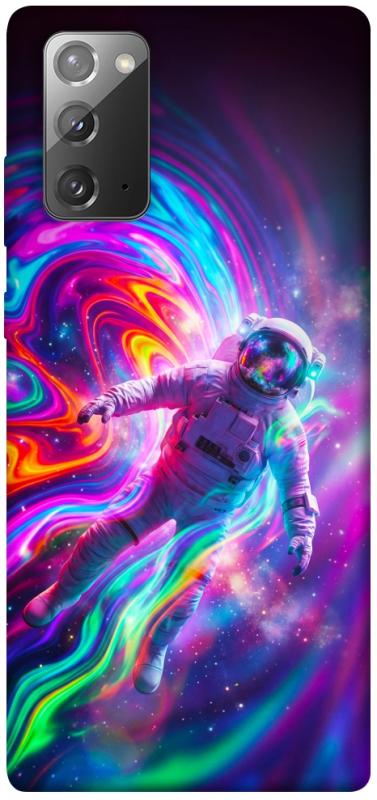 Чехол itsPrint Astronaut fly для Samsung Galaxy Note 20, космос, купить оптом с доставкой