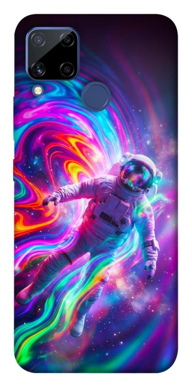 Чехол itsPrint Astronaut fly для Realme C15, космос, купить оптом с доставкой