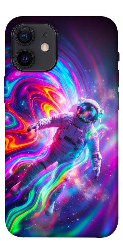 Чехол itsPrint Astronaut fly для Apple iPhone 12 mini (5.4"), космос, купить оптом с доставкой