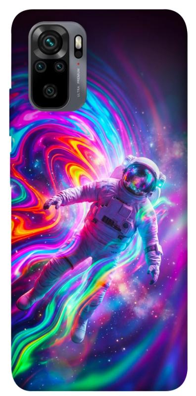 Чехол itsPrint Astronaut fly для Xiaomi Redmi Note 10 / Note 10s, космос, купить оптом с доставкой