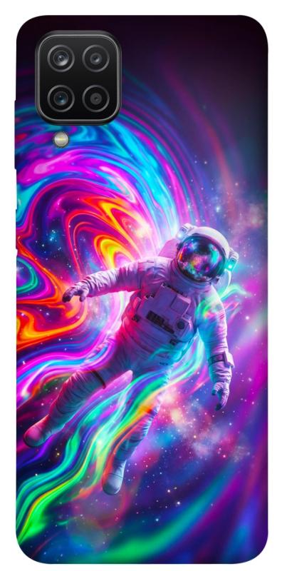 Чехол itsPrint Astronaut fly для Samsung Galaxy A12, космос, купить оптом с доставкой