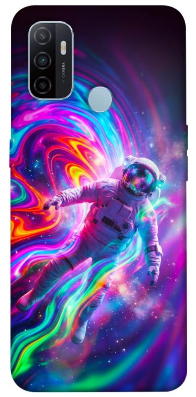 Чохол itsPrint Astronaut fly для Oppo A53 / A32 / A33, космос, купити оптом з доставкою