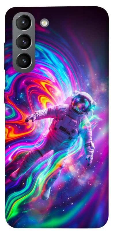 Чехол itsPrint Astronaut fly для Samsung Galaxy S21, космос, купить оптом с доставкой