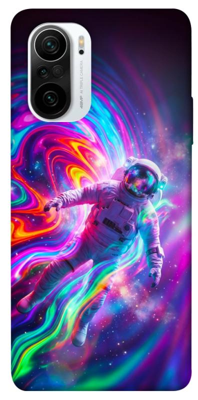 Чехол itsPrint Astronaut fly для Xiaomi Redmi K40 / K40 Pro / K40 Pro+ / Poco F3, космос, купить оптом с доставкой