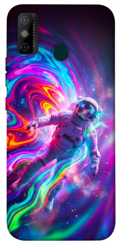 Чехол itsPrint Astronaut fly для TECNO Spark 6 Go, космос, купить оптом с доставкой