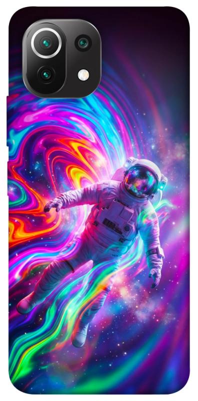 Чехол itsPrint Astronaut fly для Xiaomi Mi 11 Lite, космос, купить оптом с доставкой