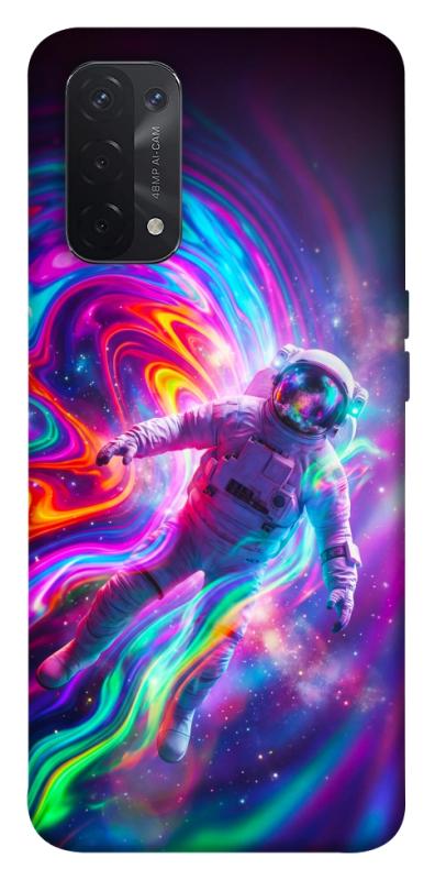 Чехол itsPrint Astronaut fly для Oppo A54 4G, космос, купить оптом с доставкой