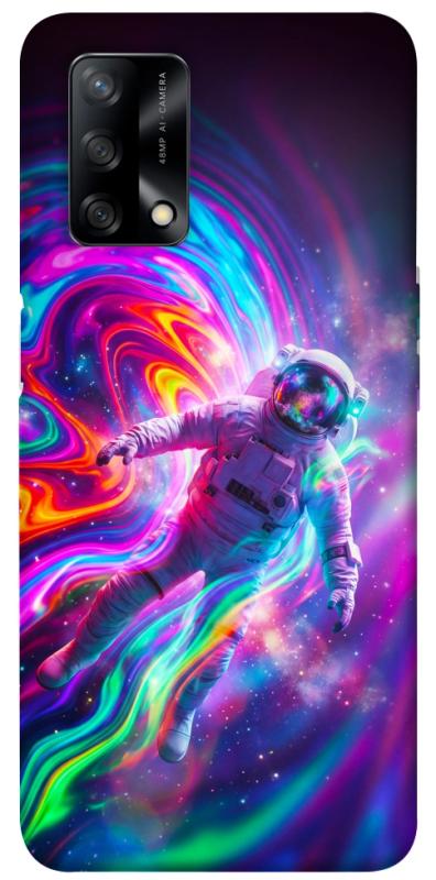 Чехол itsPrint Astronaut fly для Oppo A74 4G, космос, купить оптом с доставкой