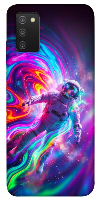 Чехол itsPrint Astronaut fly для Samsung Galaxy A03s, космос, купить оптом с доставкой