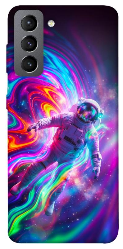 Чехол itsPrint Astronaut fly для Samsung Galaxy S21 FE, космос, купить оптом с доставкой
