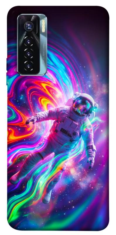 Чехол itsPrint Astronaut fly для TECNO Camon 17 Pro, космос, купить оптом с доставкой