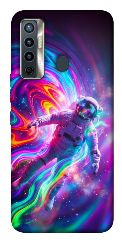 Чехол itsPrint Astronaut fly для TECNO Camon 17 Pro, космос, купить оптом с доставкой