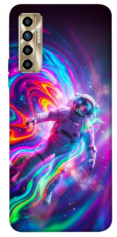 Чехол itsPrint Astronaut fly для TECNO Camon 17P, космос, купить оптом с доставкой