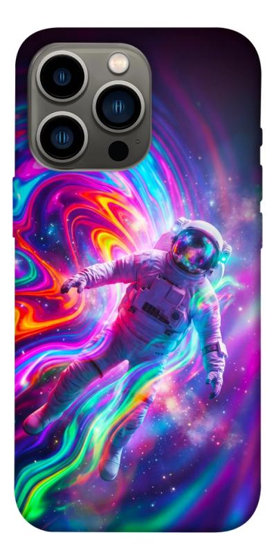 Чехол itsPrint Astronaut fly для Apple iPhone 13 Pro (6.1"), космос, купить оптом с доставкой