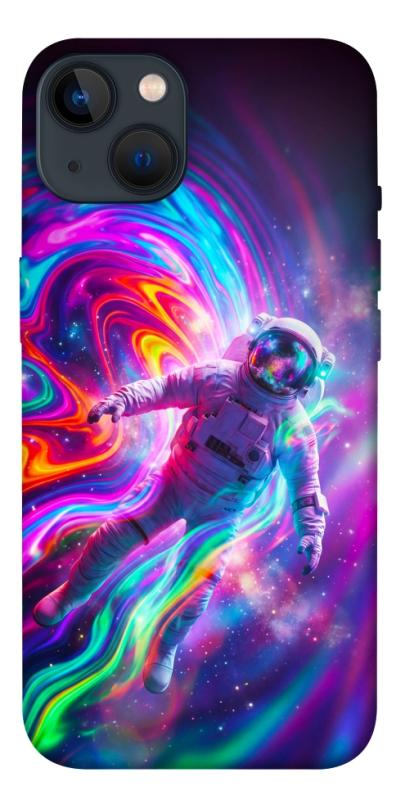 Чехол itsPrint Astronaut fly для Apple iPhone 13 (6.1"), космос, купить оптом с доставкой