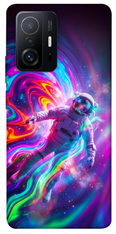 Чехол itsPrint Astronaut fly для Xiaomi 11T / 11T Pro, космос, купить оптом с доставкой