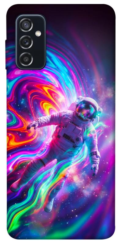 Чехол itsPrint Astronaut fly для Samsung Galaxy M52, космос, купить оптом с доставкой