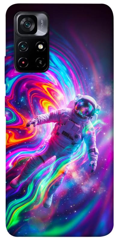 Чехол itsPrint Astronaut fly для Xiaomi Poco M4 Pro 5G, космос, купить оптом с доставкой