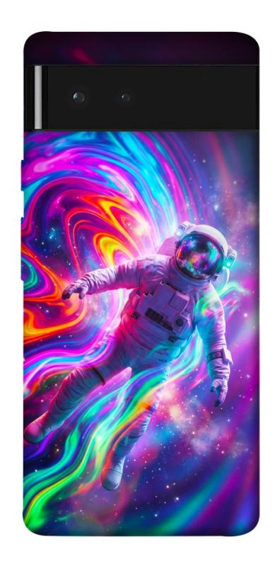 Чехол itsPrint Astronaut fly для Google Pixel 6, космос, купить оптом с доставкой